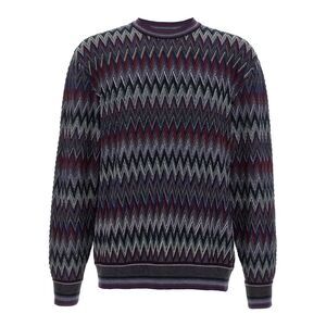 Missoni Blue Wool Men's Cardigan